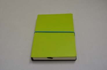 Preview: Notizbuch MINI | Außeneinband in verschiedenen Farben | karierte Seiten