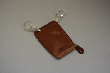 Schlüsselmäppchen I CARPORT - braun