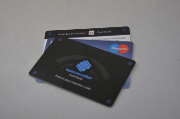 Preview: Card Shields (2er Set) RFID-Schutz von SPACE WALLET