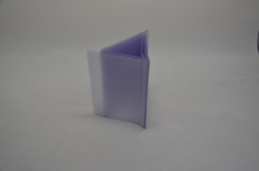 Ausweismäppchen "One side open" I dunkelgrün