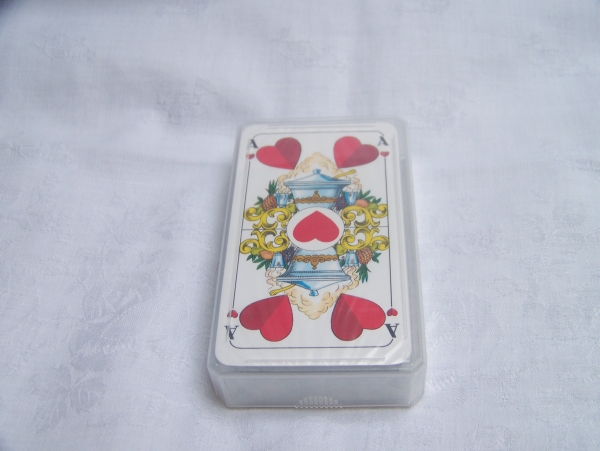 Binokel-/Gaigelkartenspiel mit Prägung