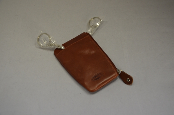 Schlüsselmäppchen I CARPORT - braun