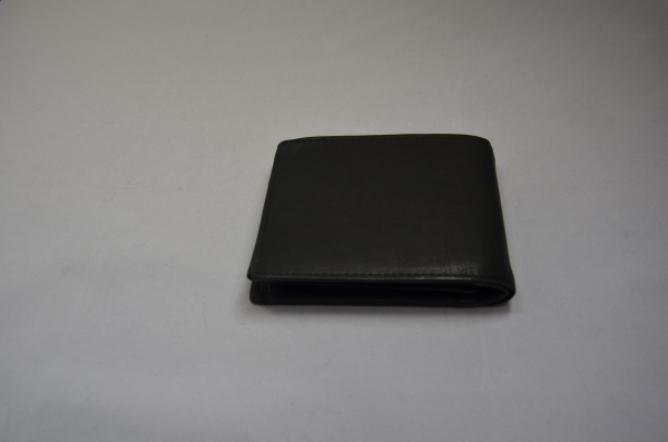 Linkshänder Kombibörse - Querformat | schwarz mit RFID-Schutz