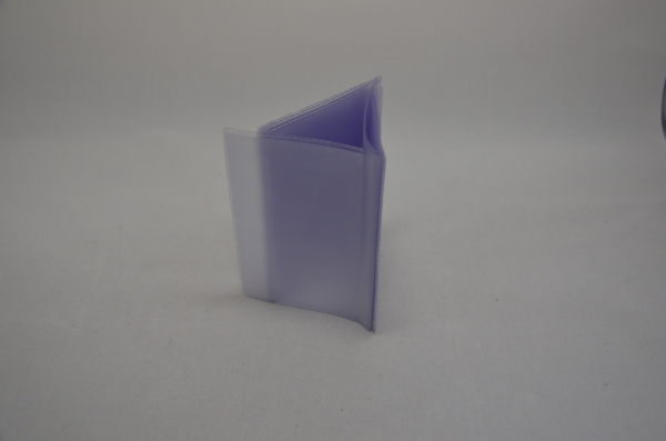 Ausweismäppchen "One side open" I schwarz