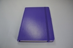 Notizbuch - DINA5 in lila Hardcover